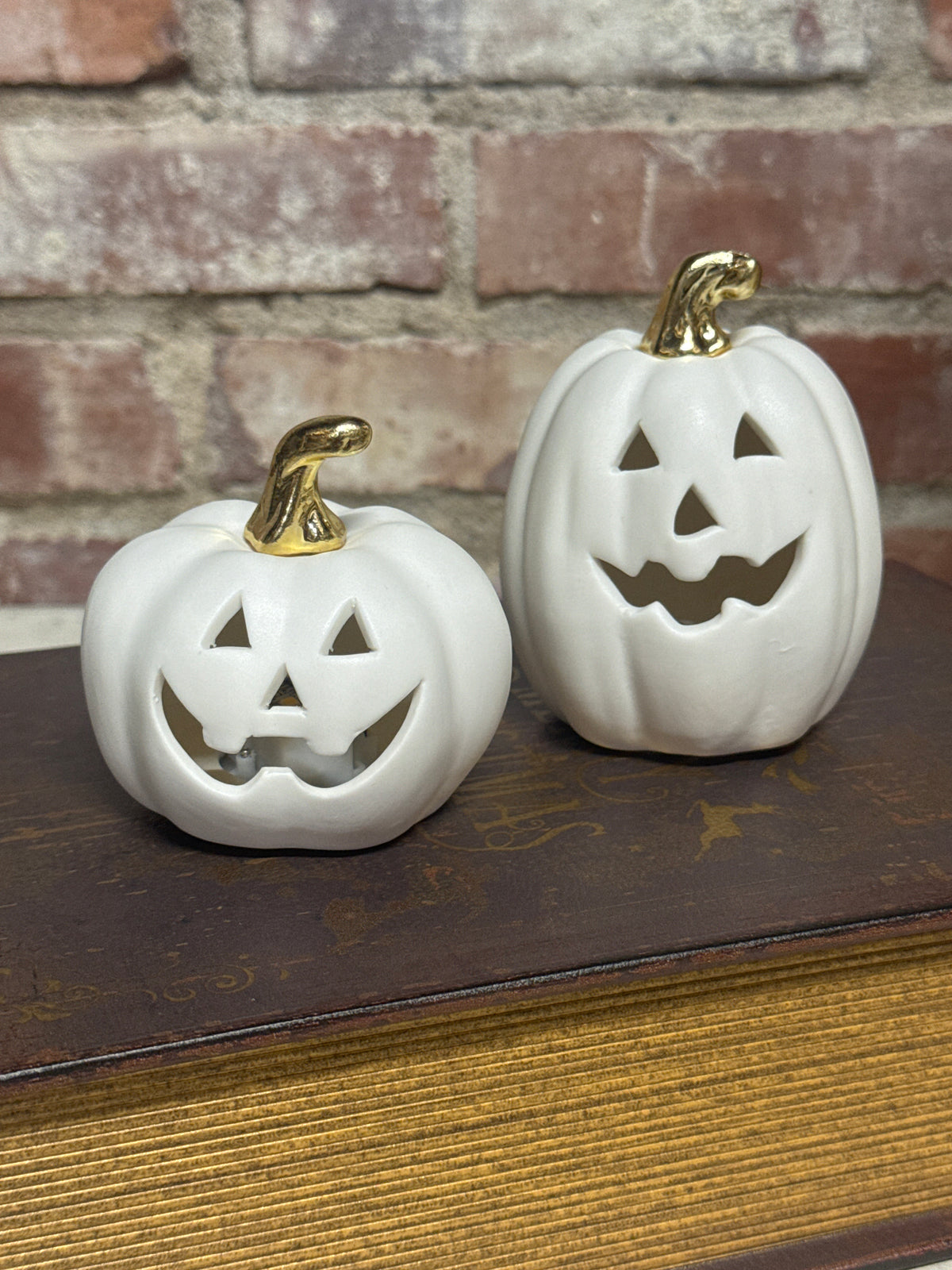 LED Mini Jack-o-Lanterns