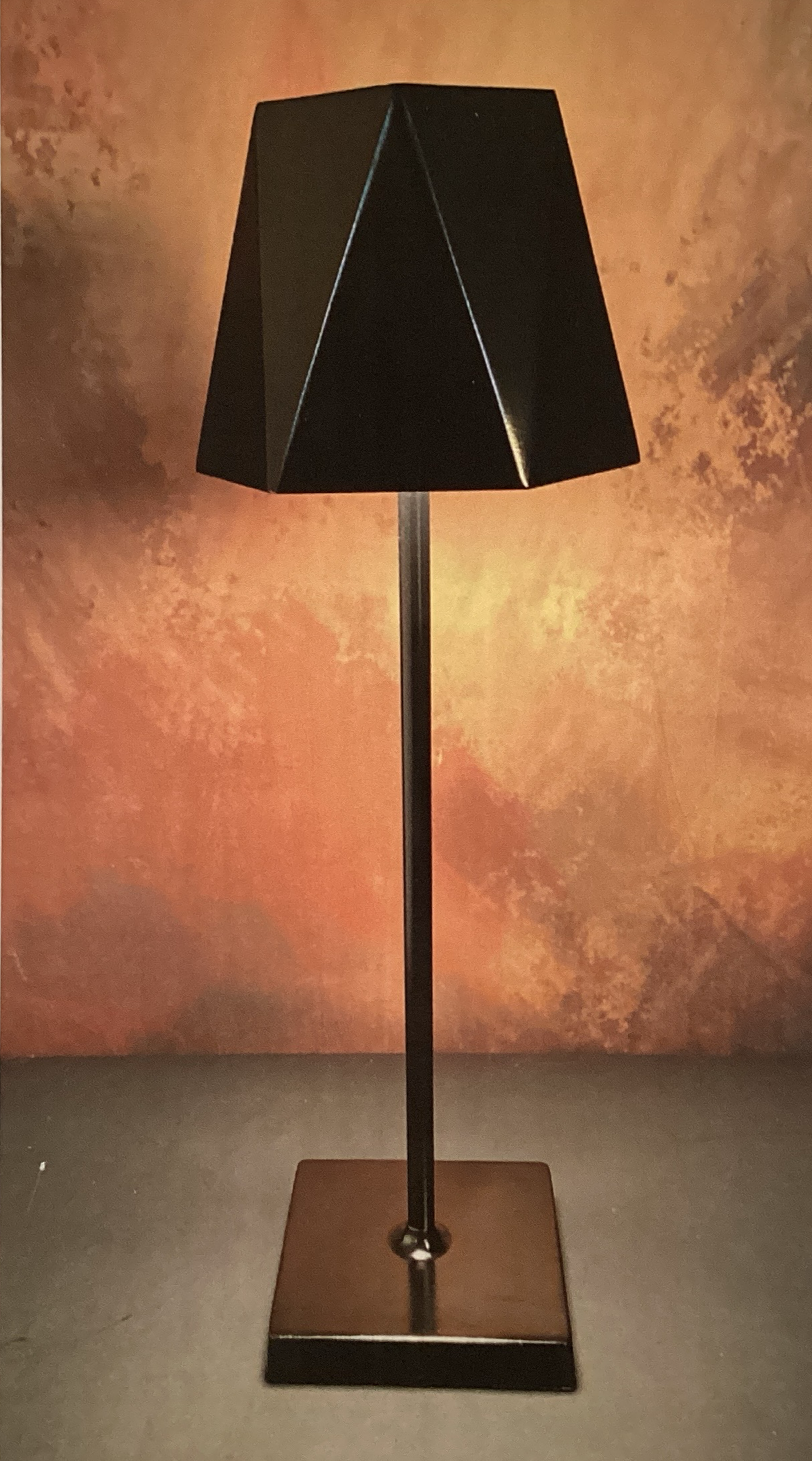 Soirée Rechargeable Table Lamp Black
