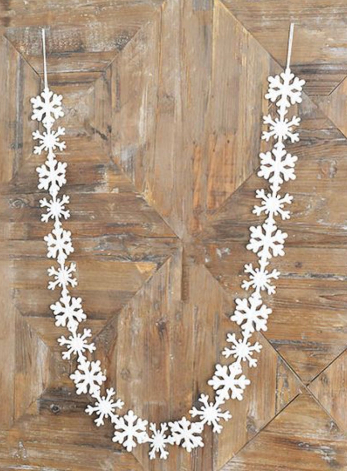 72” Snowflake Garland