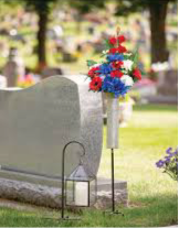 Cemetery Vase on Stake