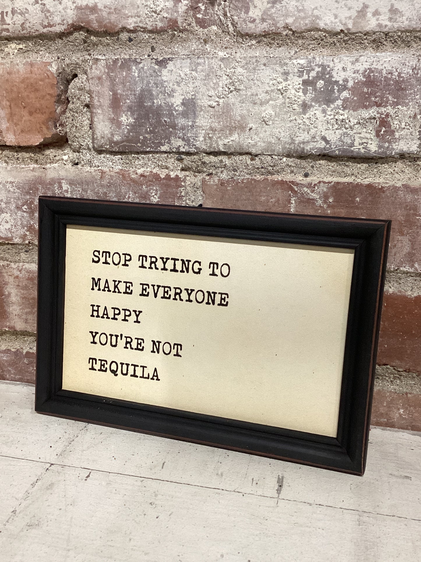 Wood Framed Wall Decor with Saying, 4 Styles