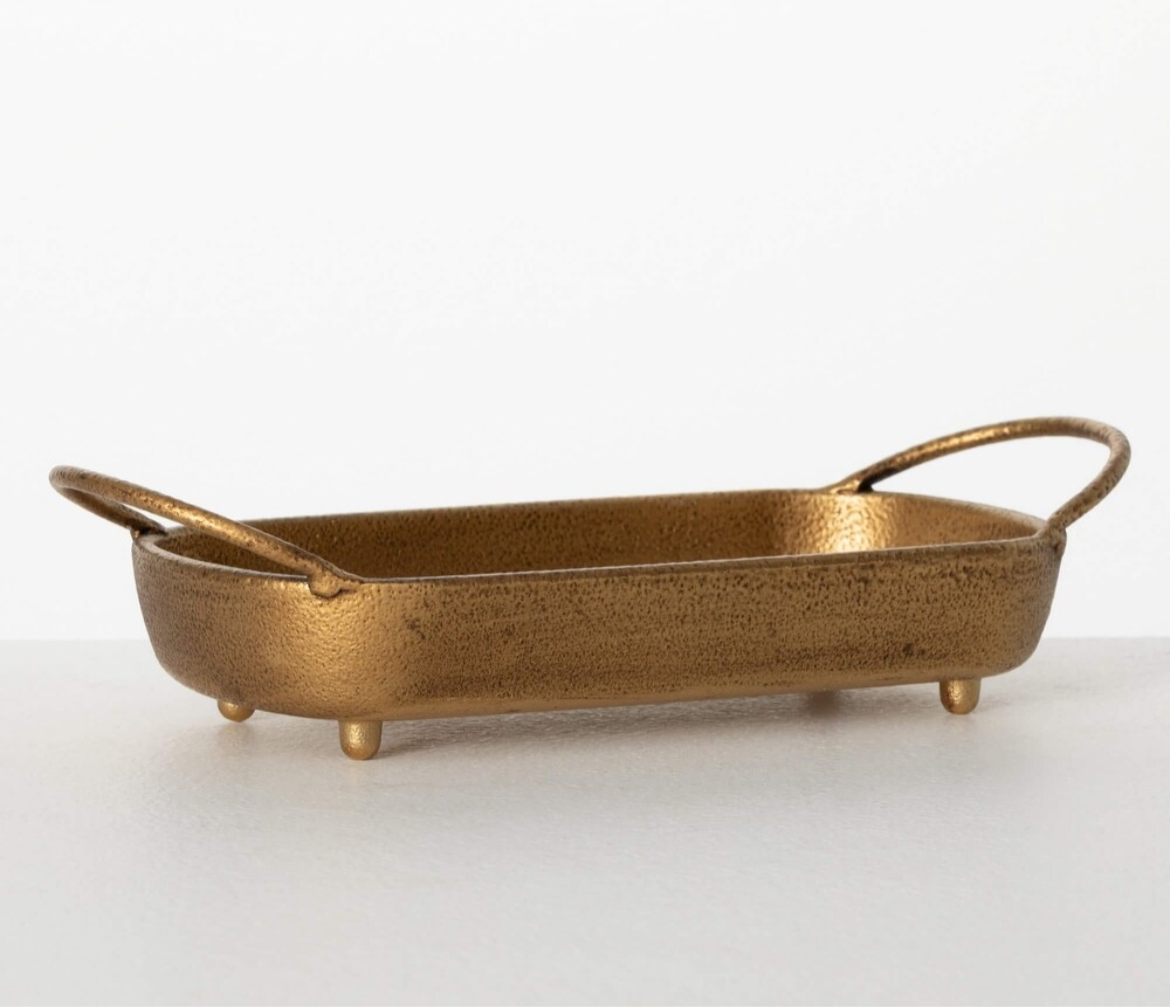 Brass tray with Handles