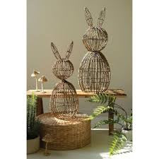 Twig and Iron Rabbit-Lg