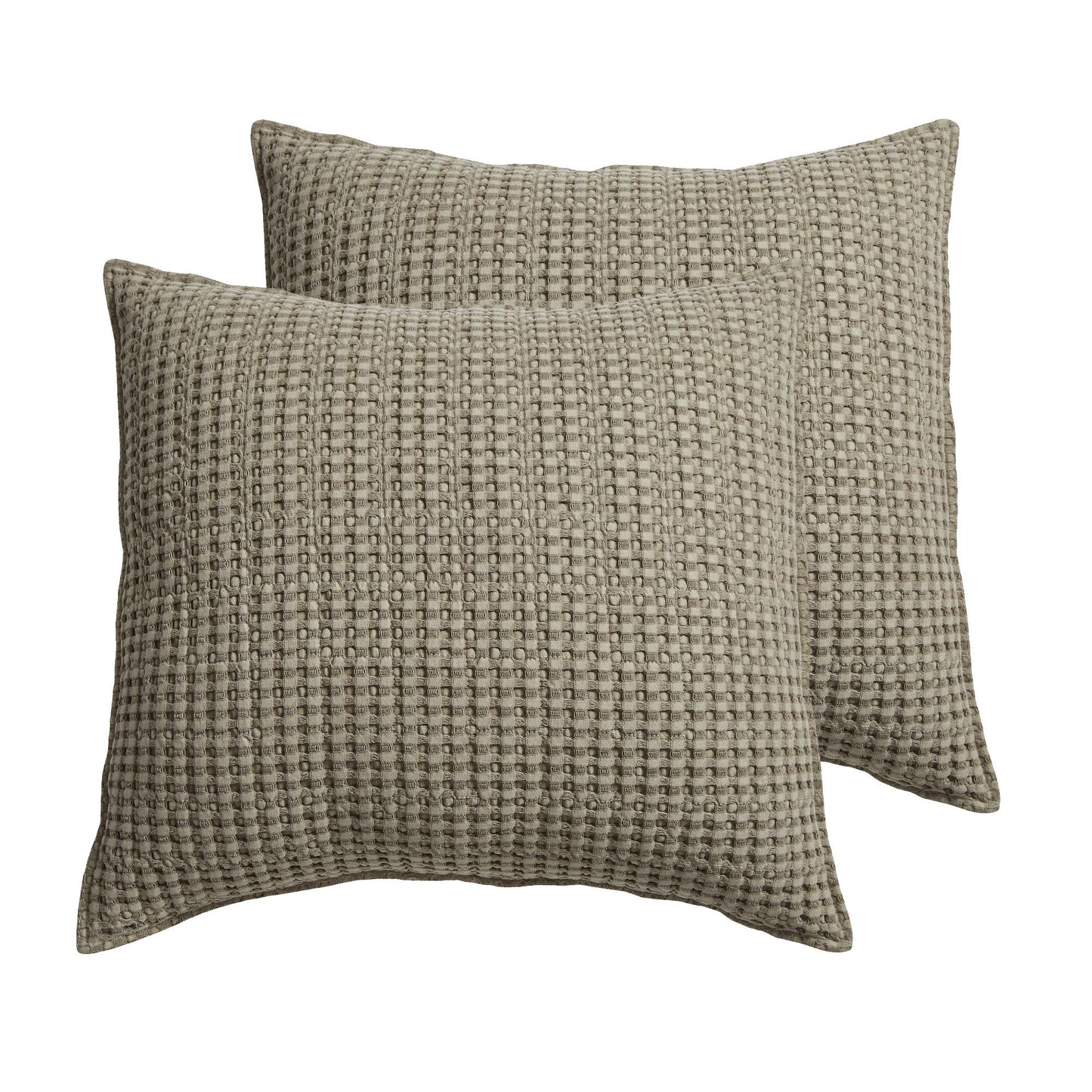 Mills Waffle Euro Sham Set of 2