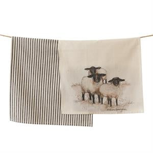 Set/2 Sheep Tea Towels