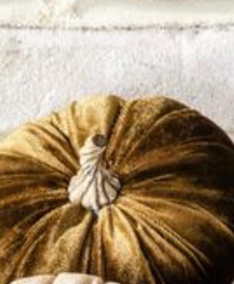 5” Velvet Pumpkin, 4 colors