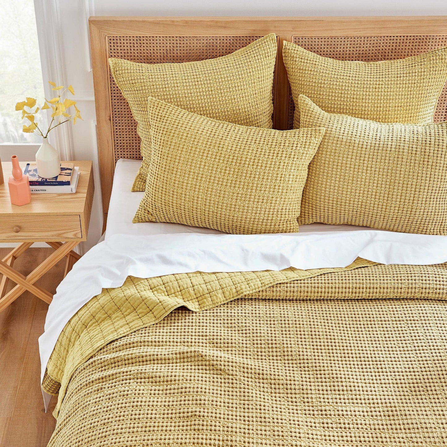 Mills Waffle Euro Sham Set of 2