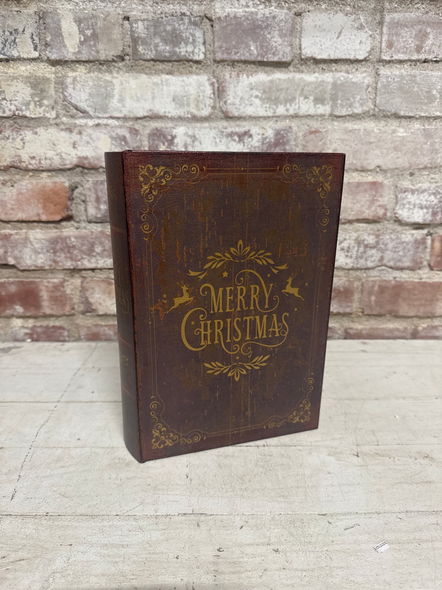 Vintage Merry Christmas Storage Book, MD
