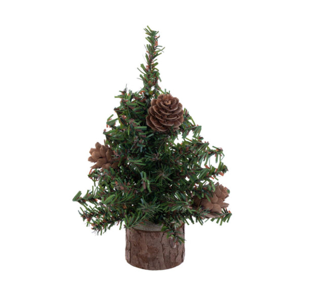 Vickerman 6" Carmel Pine Artificial Christmas Tree, Unlit