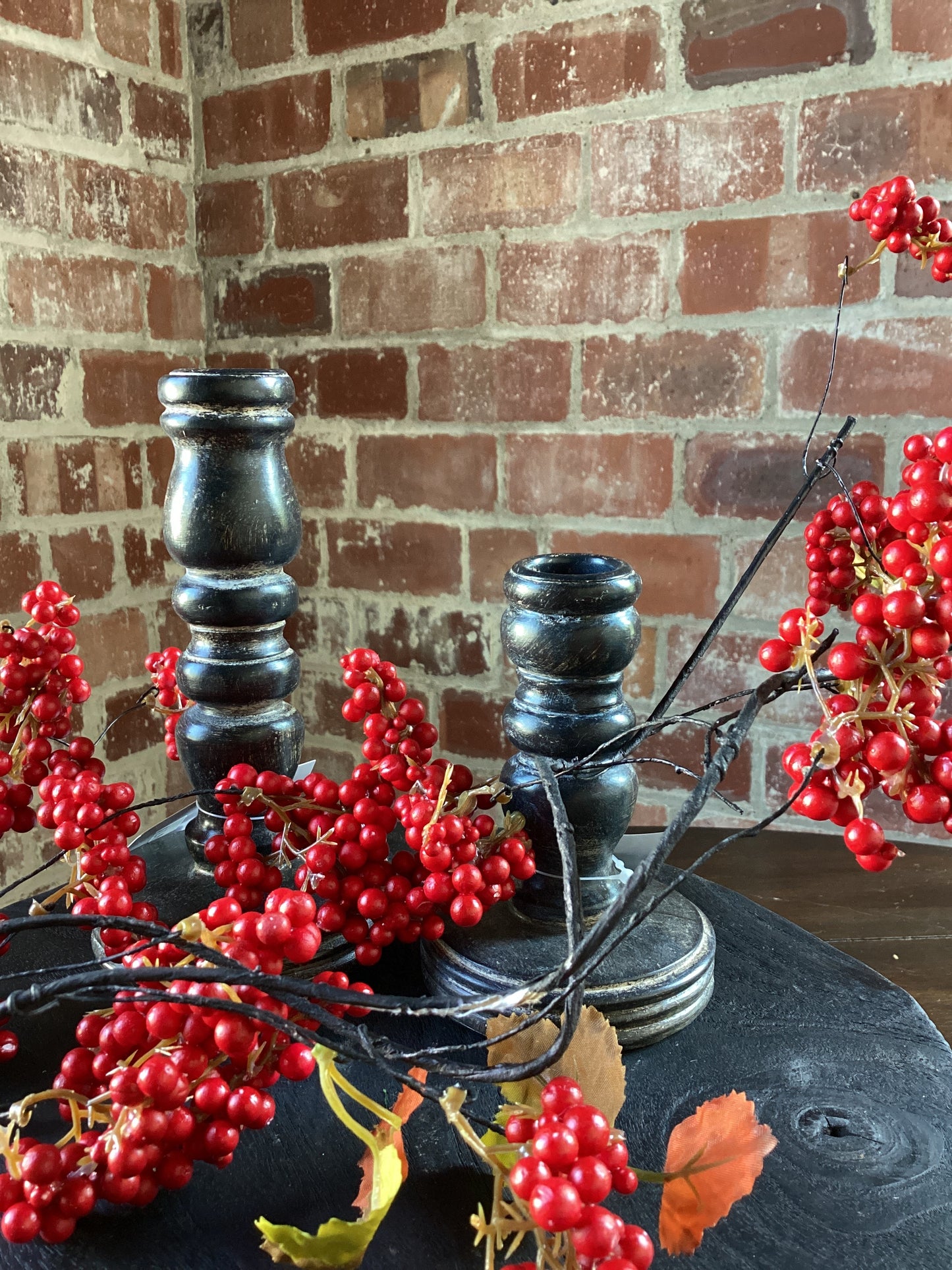 Country Primitive 4.5” Taper Candle Holder