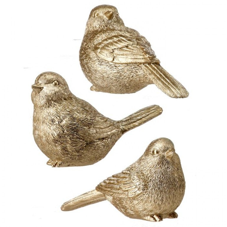 Metallic Sitting Bird