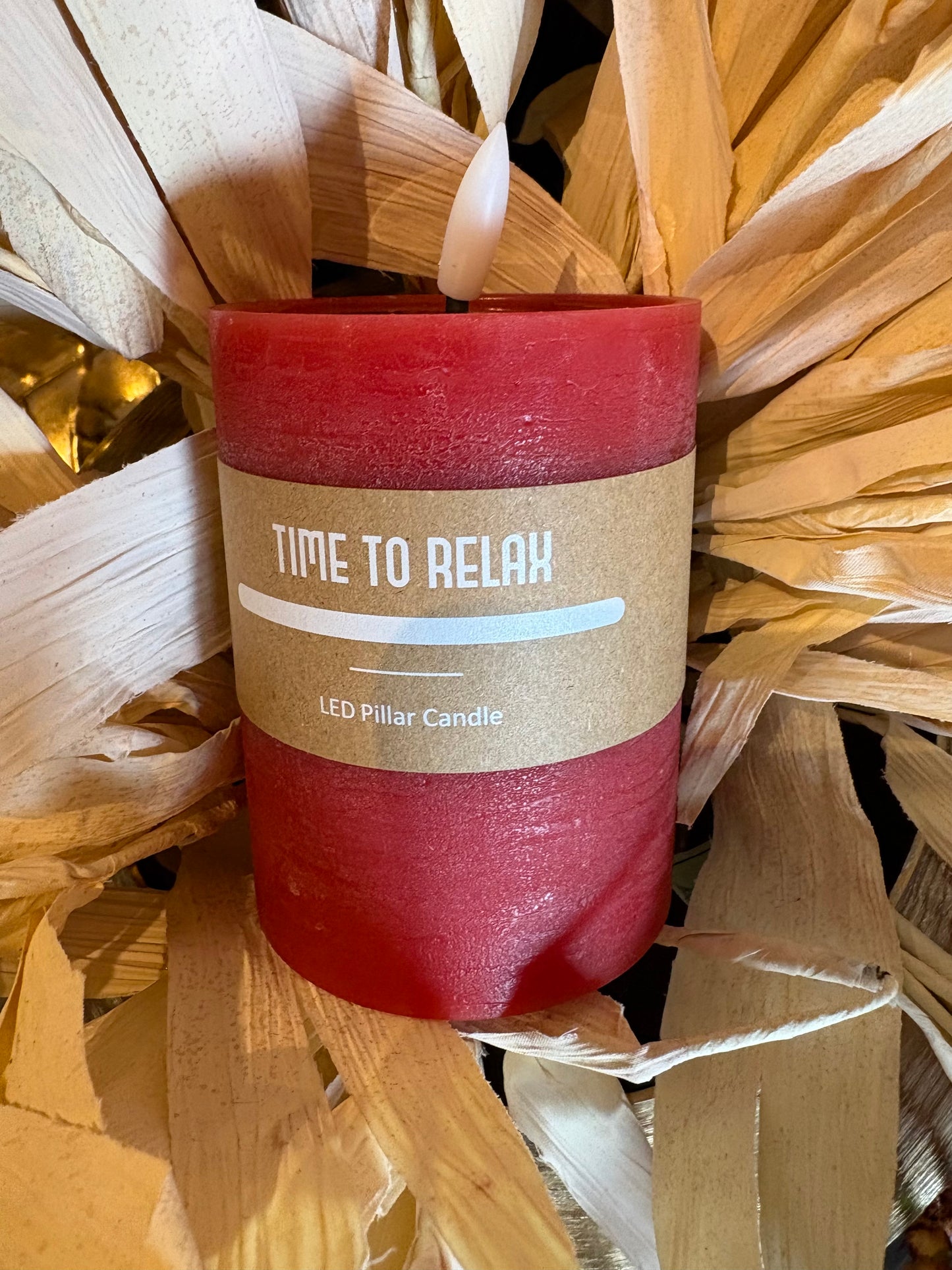4" LED Pillar Candle