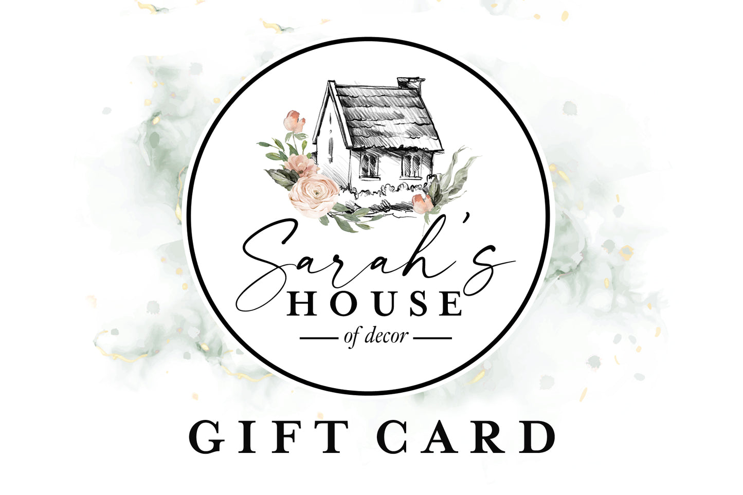 Sarah's House of Decor Gift Card