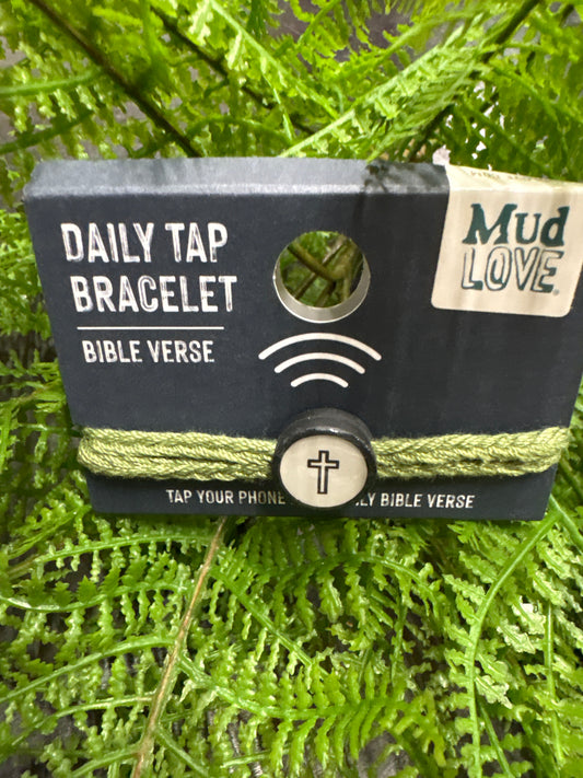 Mud Love -Daily Bible Verse Tap Bracelet