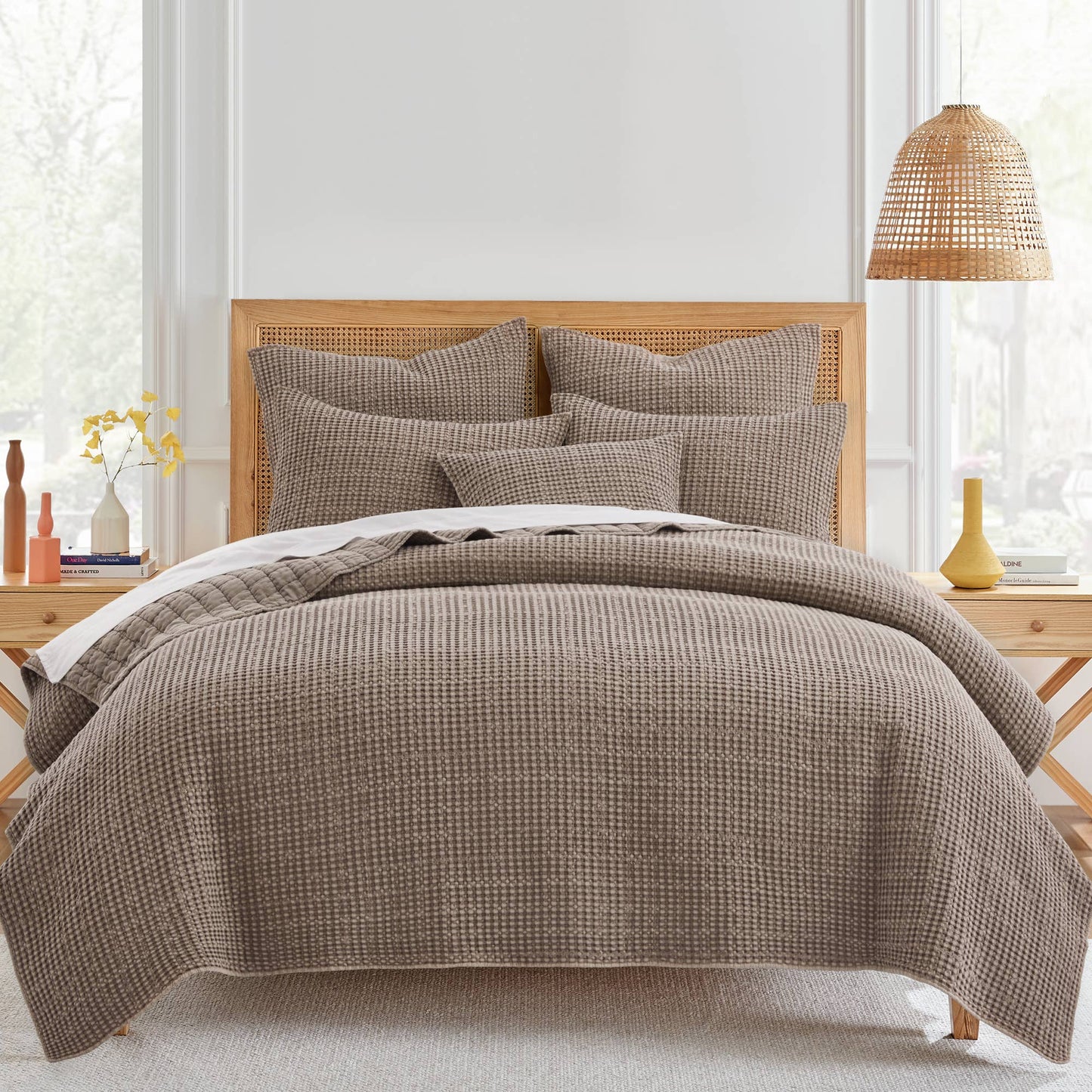 Mills Waffle Euro Sham Set of 2