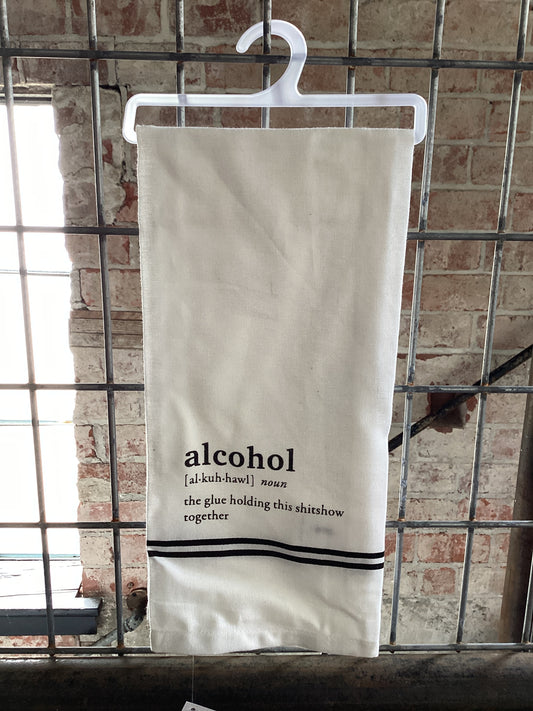 Bar Towel Alcohol