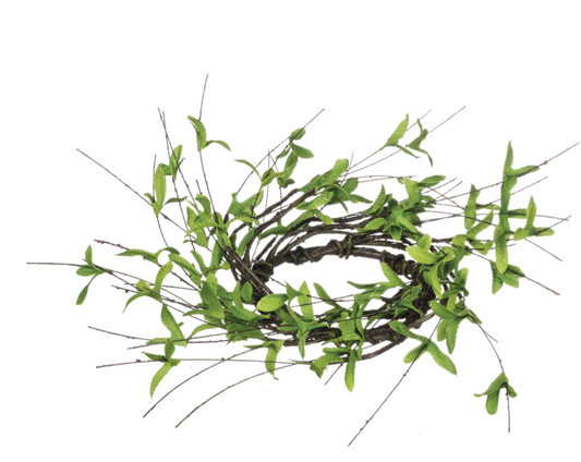 Leaf and Twig Candle Ring