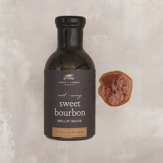 Sweet + Savory Sweet Bourbon Grillin Sauce