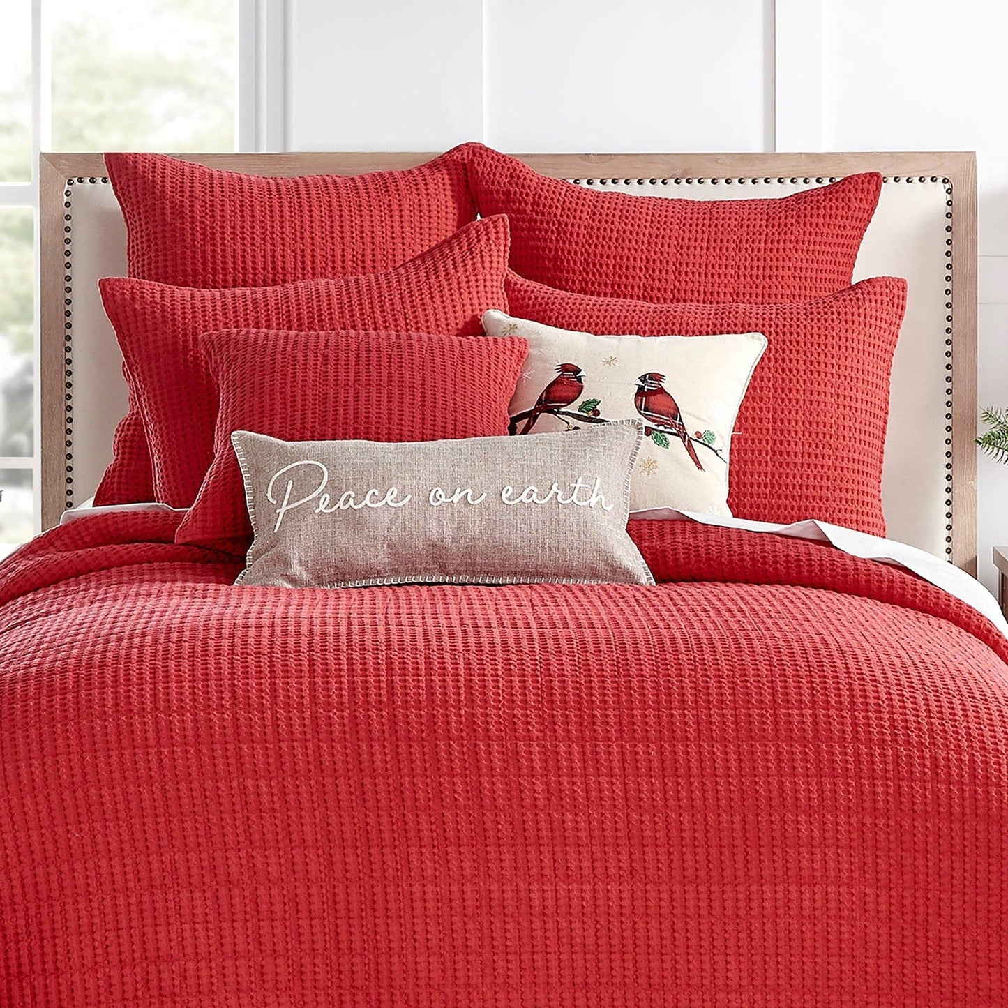 Mills Waffle Euro Sham Set of 2