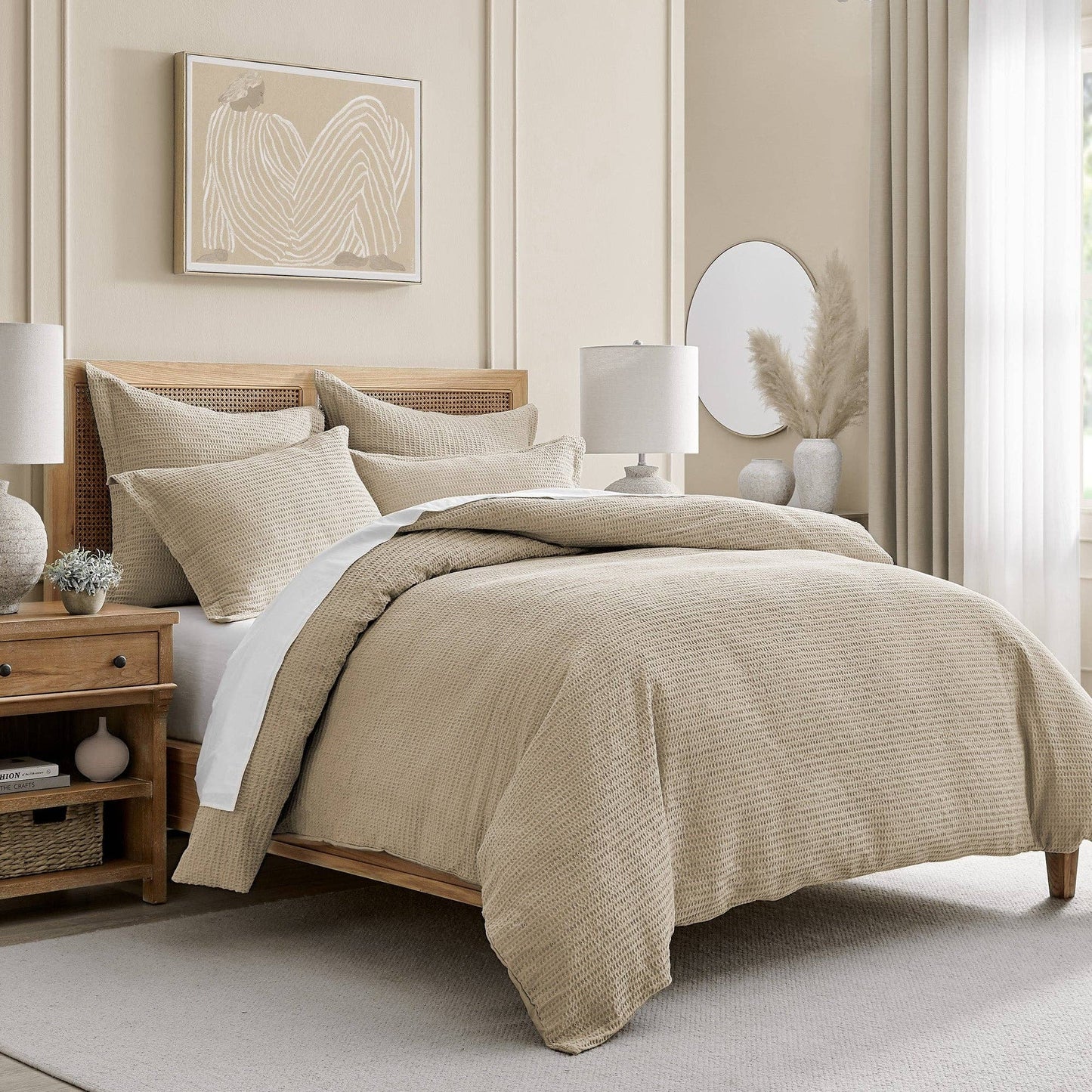 Cloud Waffle Duvet Set