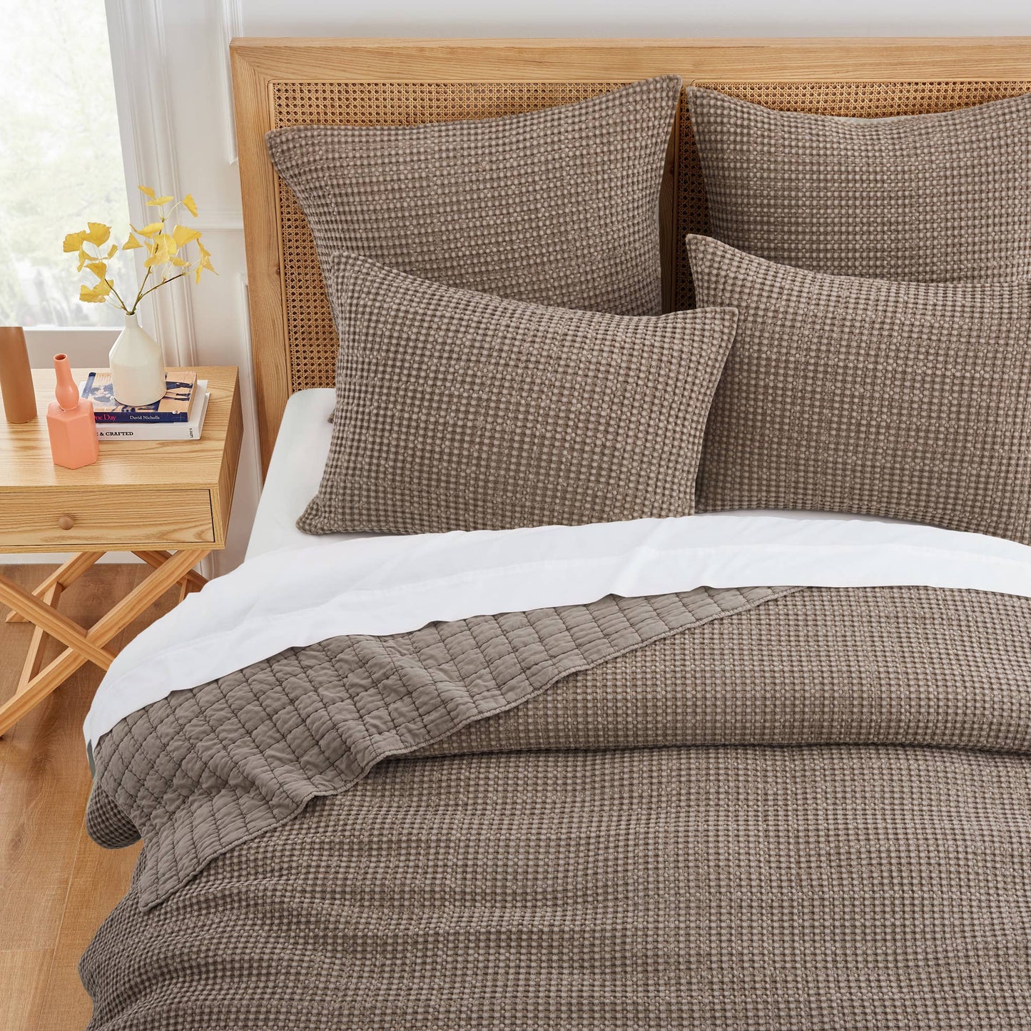 Mills Waffle Euro Sham Set of 2
