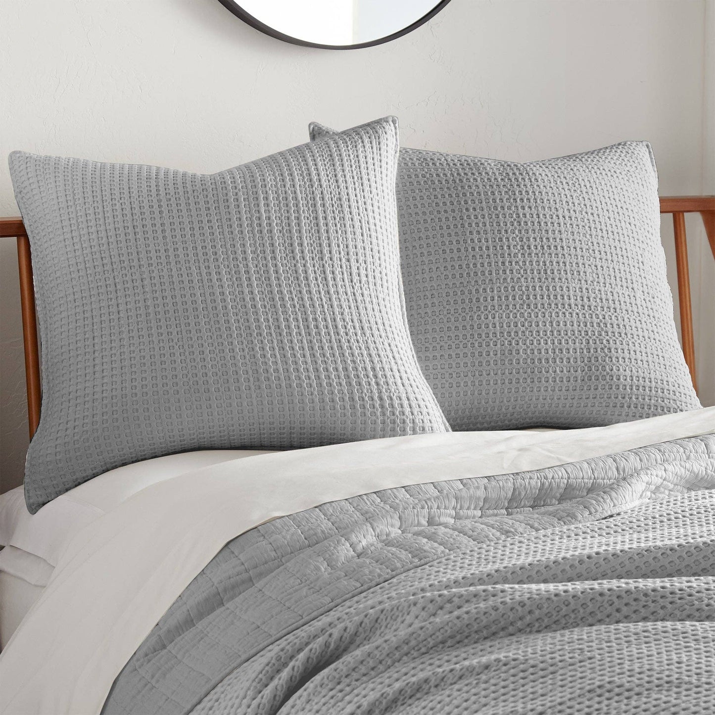 Mills Waffle Euro Sham Set of 2