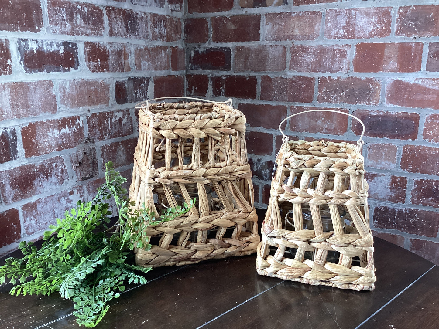 Seagrass Lantern -Small