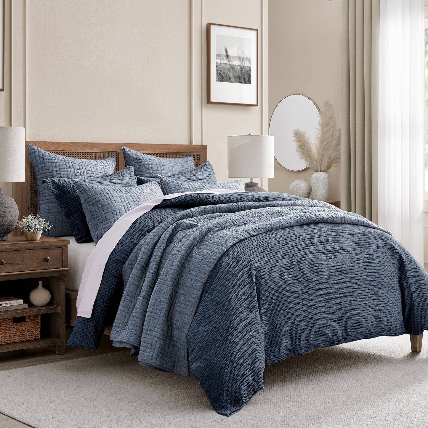 Cloud Waffle Duvet Set