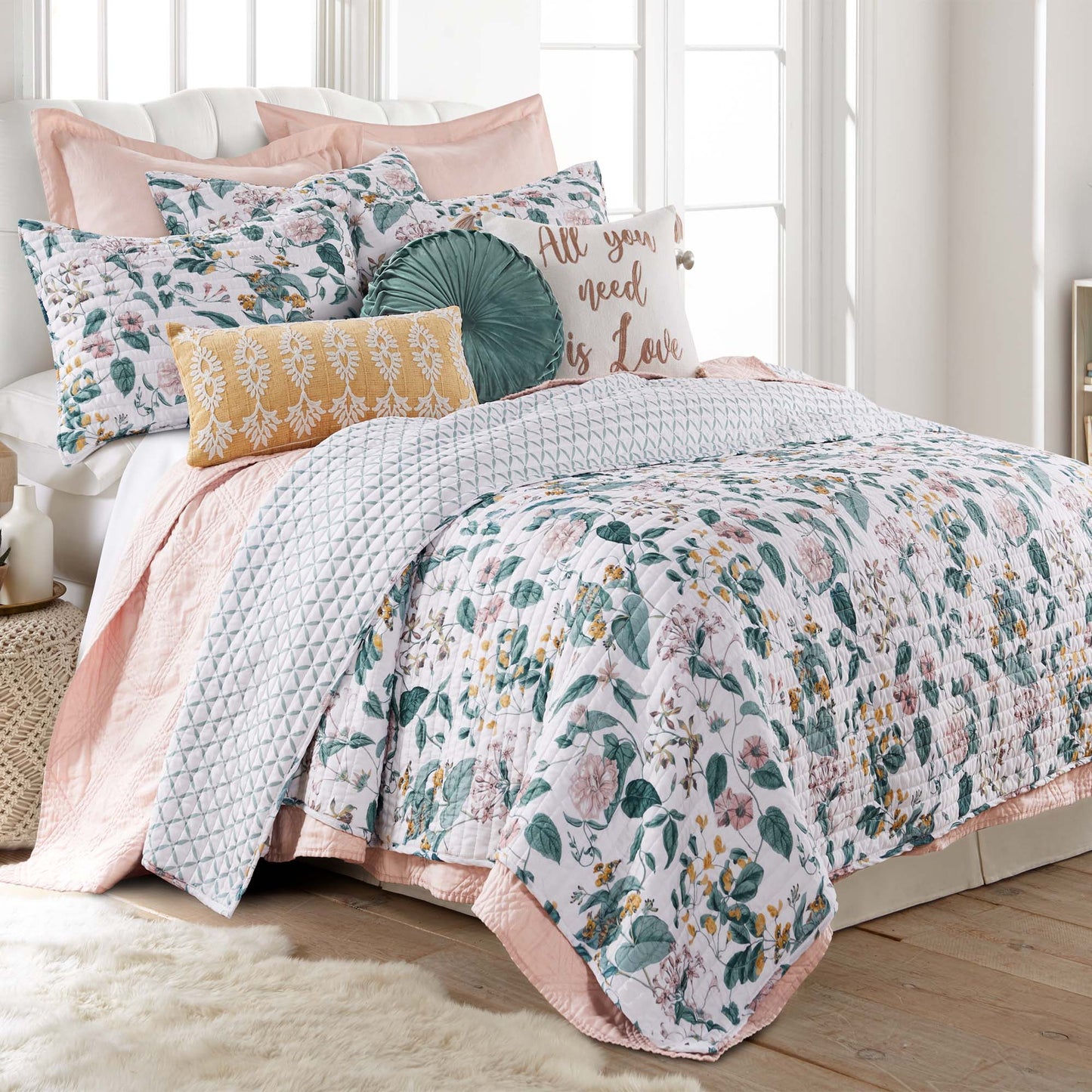 Washed Linen Quilt
