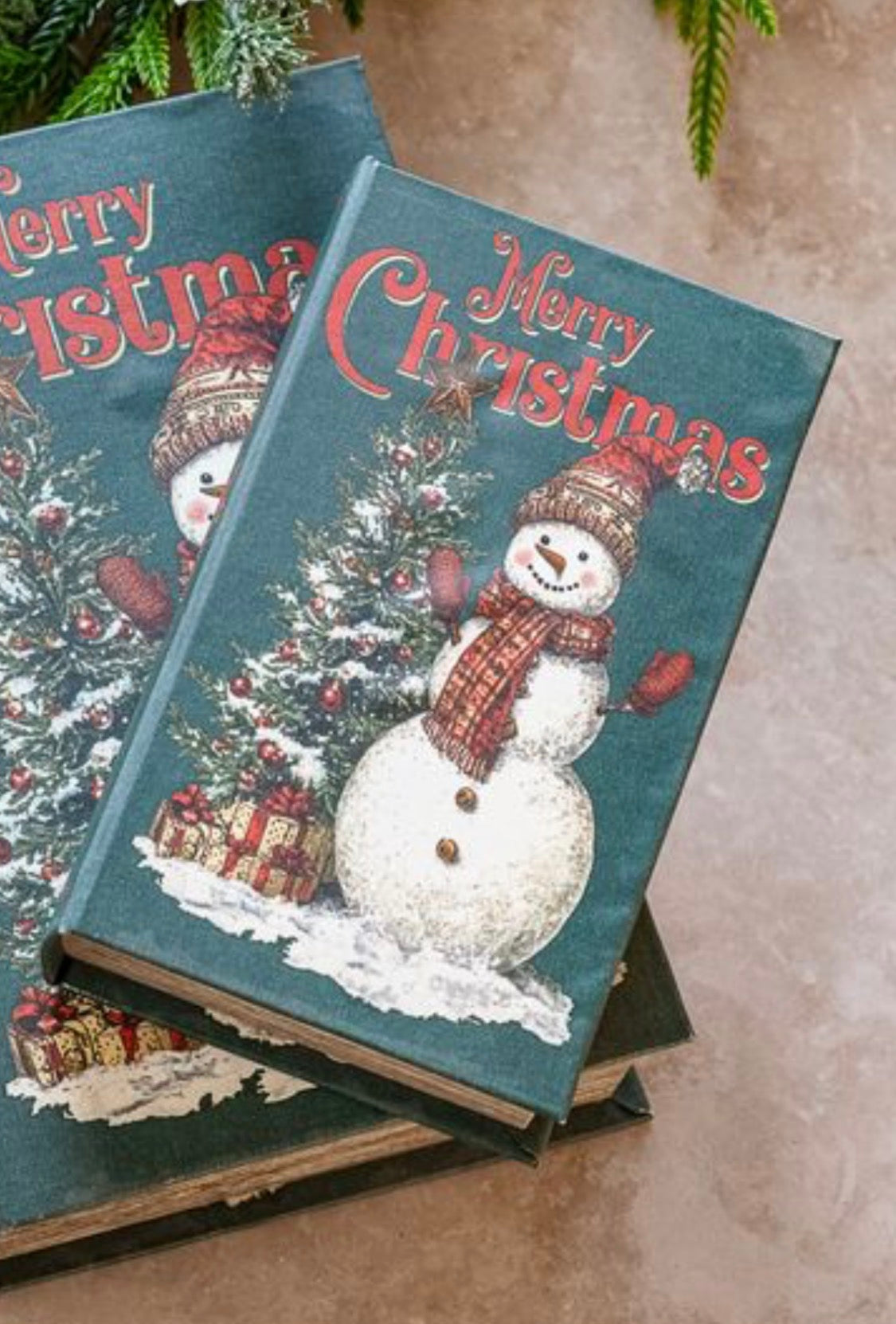 Merry Christmas Storage Book, Sm.
