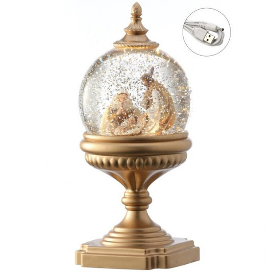 Nativity Pedestal Globe