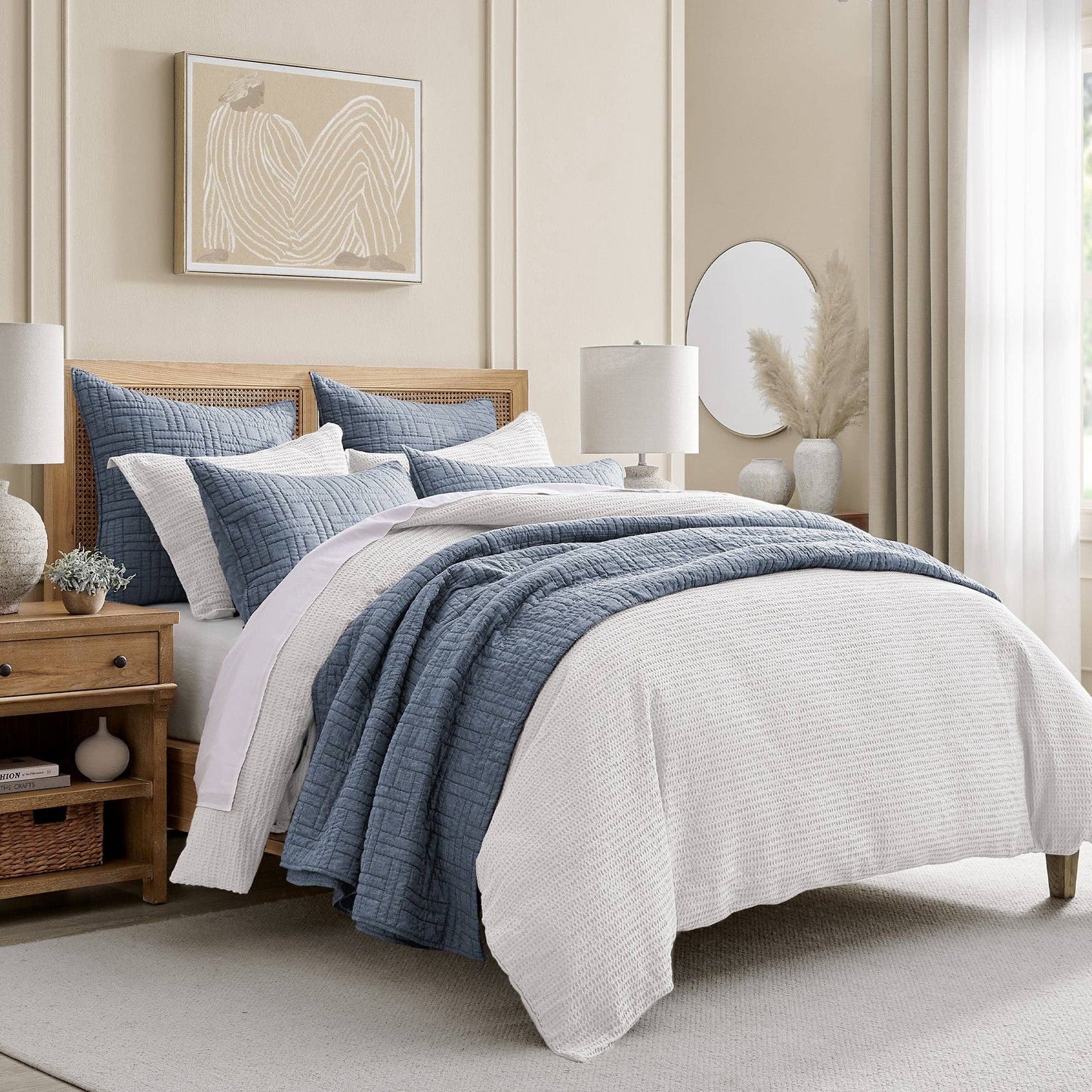 Cloud Waffle Duvet Set