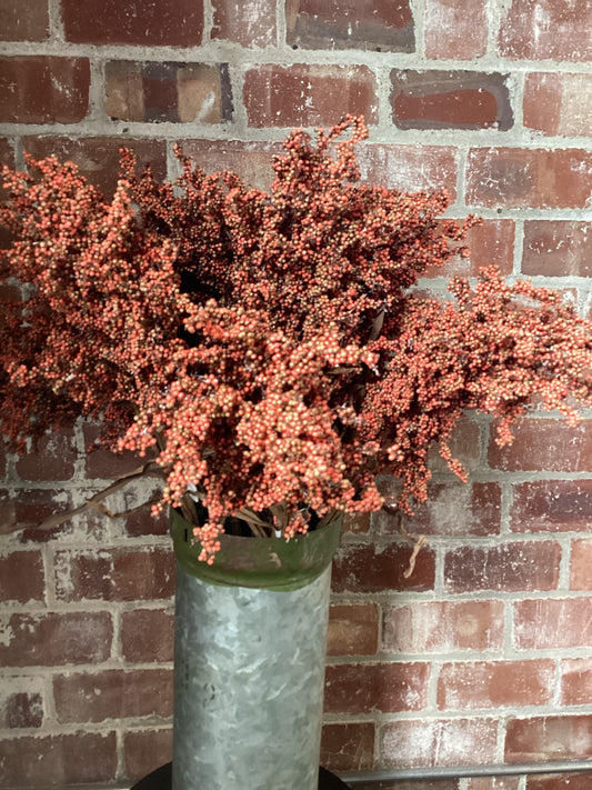 Faux Dried Sorghum Spray