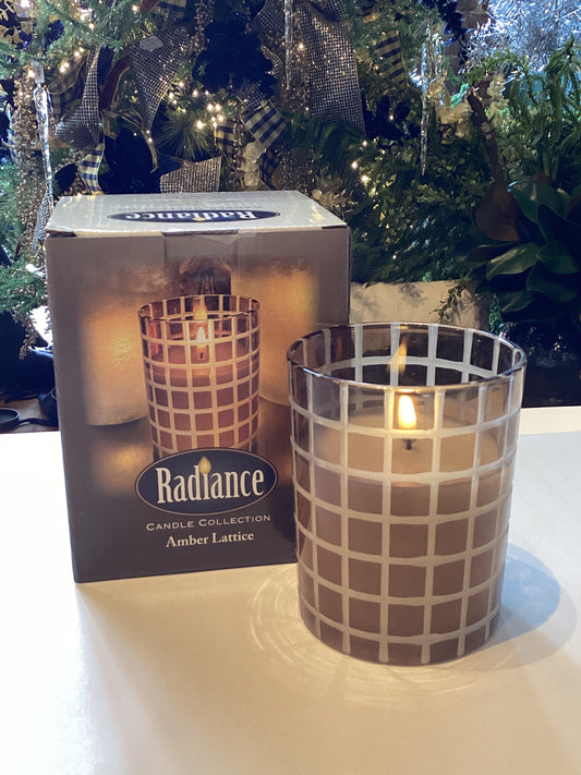 Radiance Simply Ivory Silhouette 4” diameter x 5”