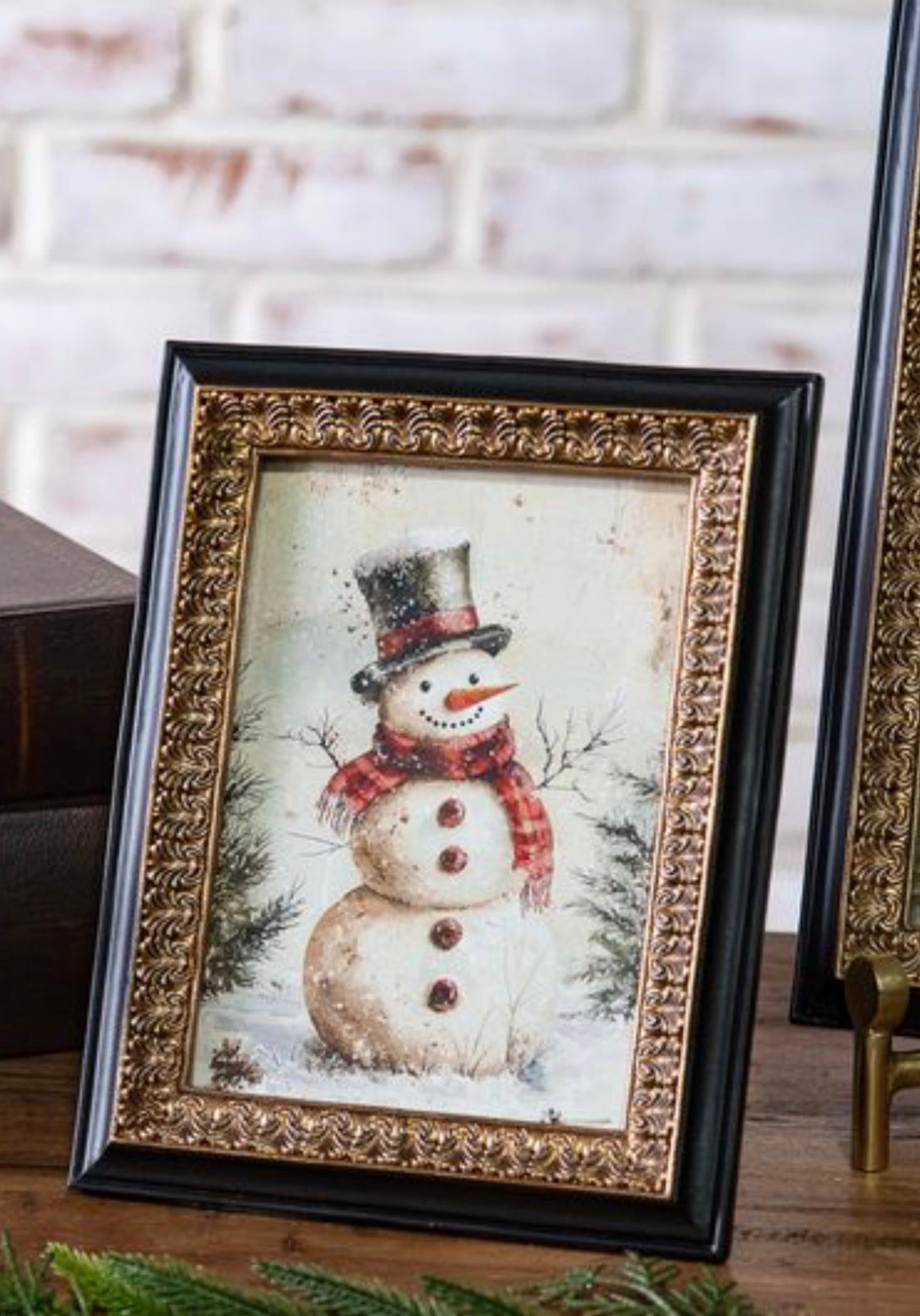 5x7 Snowman Photo Frame
