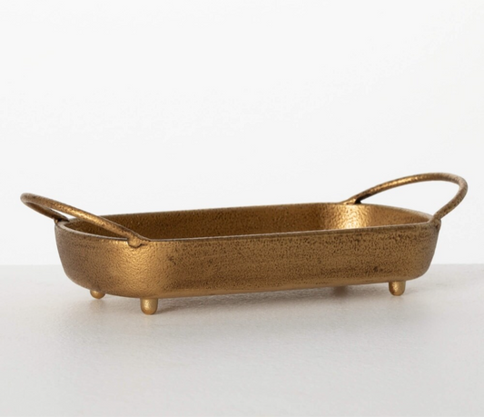 Brass tray with Handles
