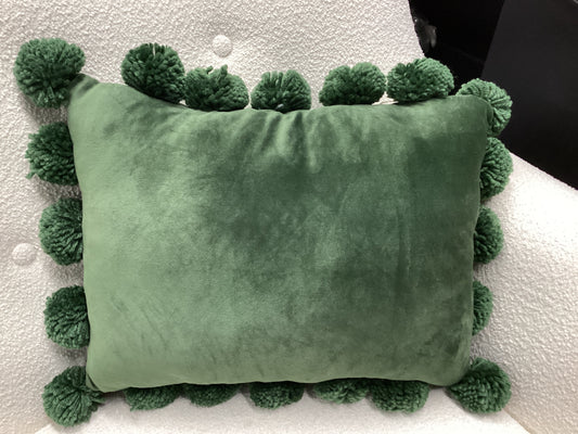 Green Velvet Pillow