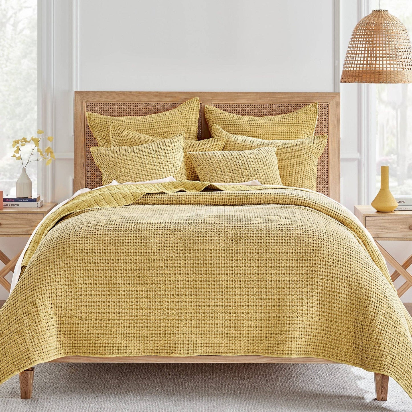 Mills Waffle Euro Sham Set of 2