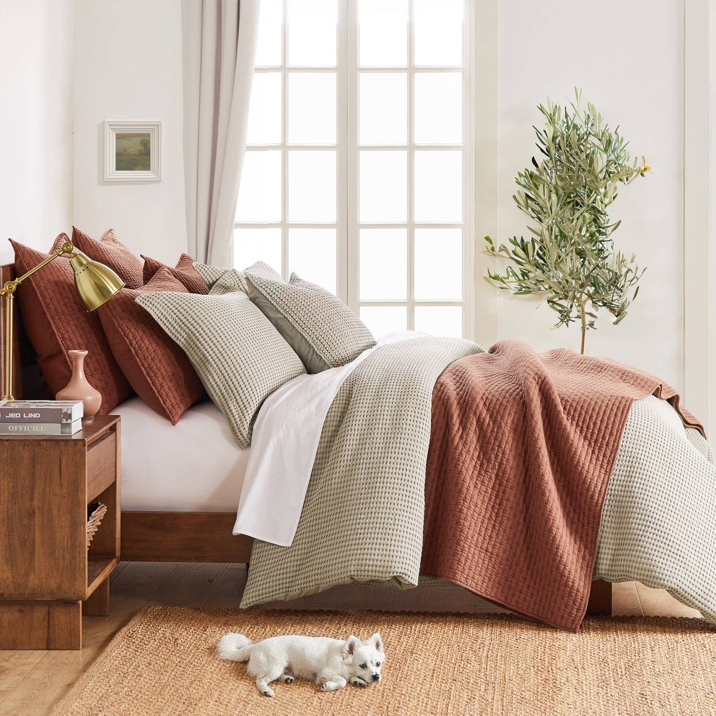 Cloud Waffle Duvet Set