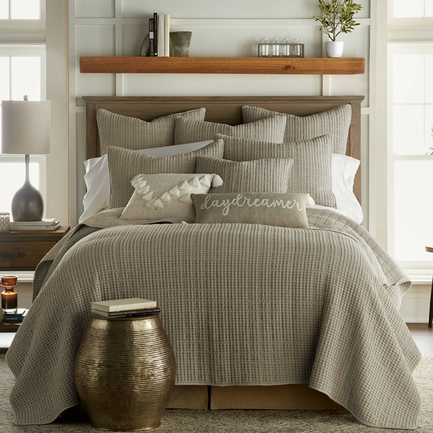 Mills Waffle Euro Sham Set of 2