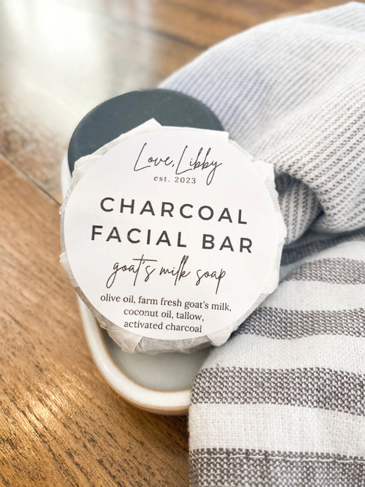 Goats Milk Charcoal Facial Bar