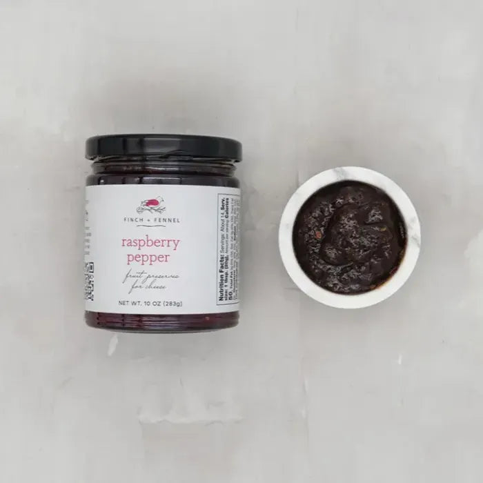 Raspberry Pepper Fruit Preserves
