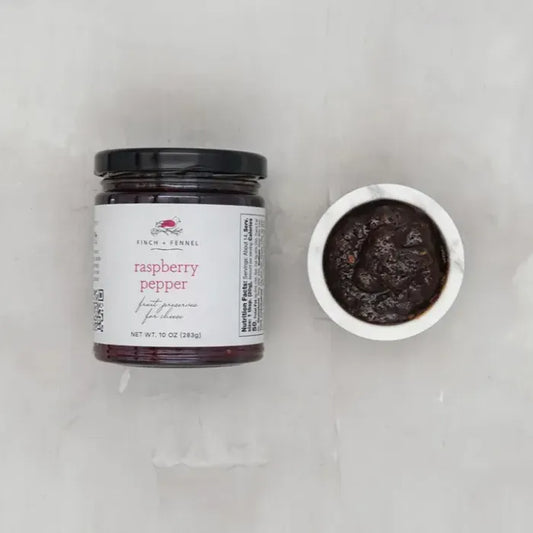 Raspberry Pepper Fruit Preserves