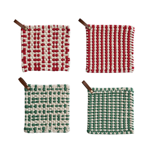 Cotton Crochet Pot Holder