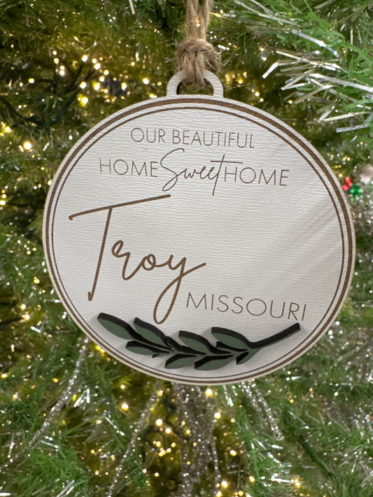 Troy Mo Ornament