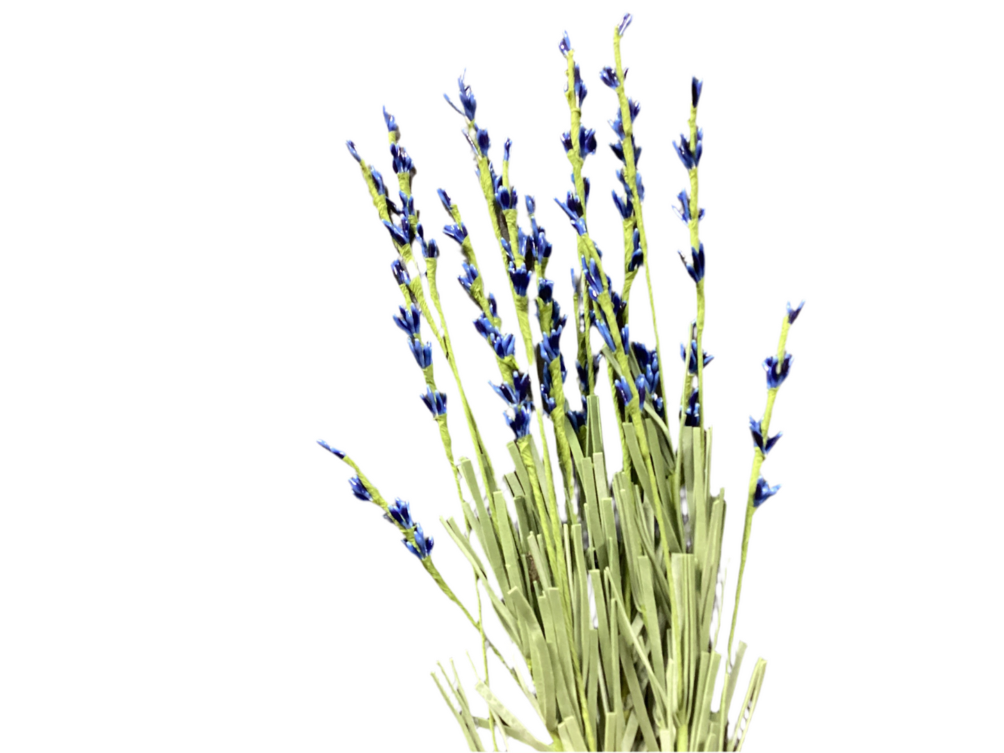 Lavender Bundle 16” Eva Foam Leaves, Blue