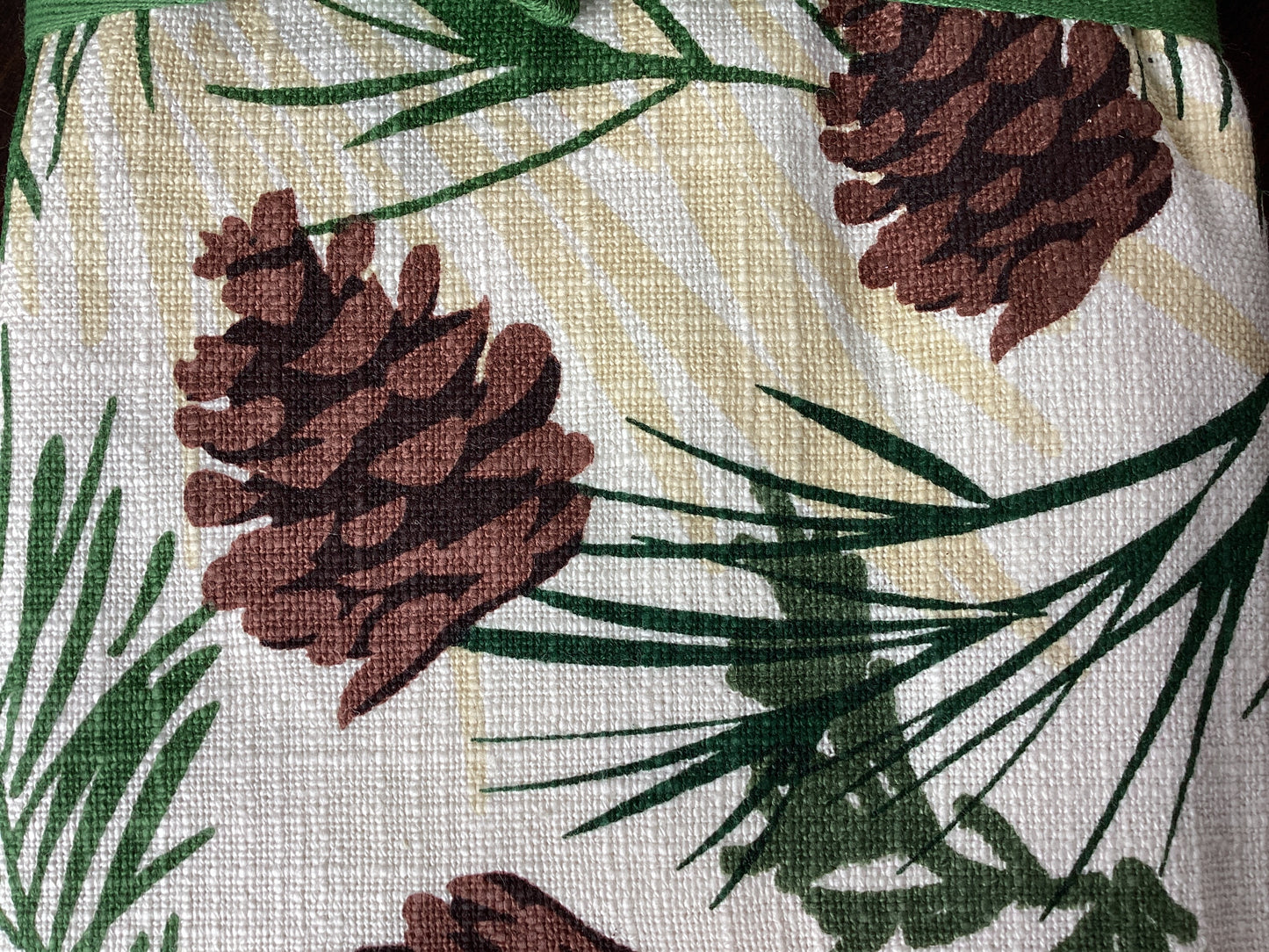 14” x 72” Pinecone and Sprig Table Runner