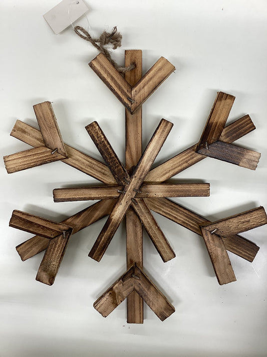 Wood Snowflake