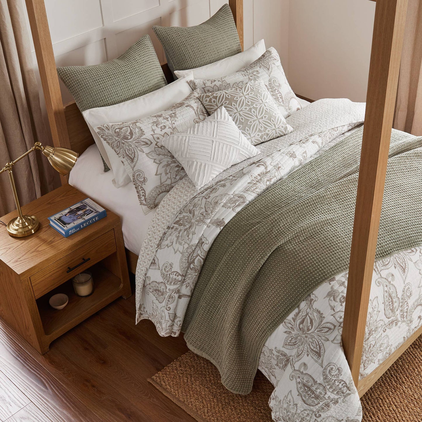 Mills Waffle Euro Sham Set of 2