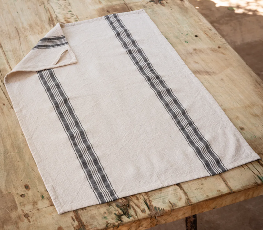 Honeysuckle Striped Dishtowel